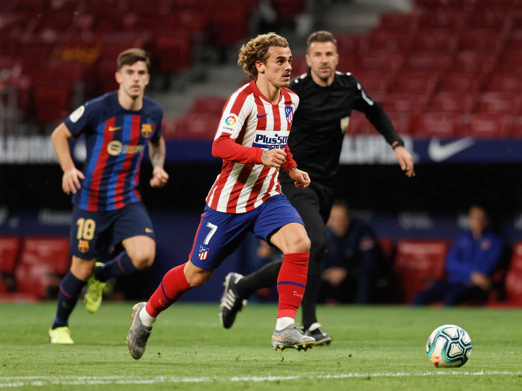 巴萨对阵马竞：西甲焦点战，关键六分争夺赛最新解析